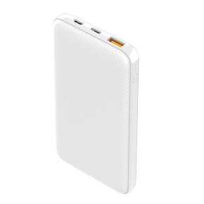 OKZU C1001Q White Carbon Fiber Striation Type-C fast charge power bank 20000mah Large capacity power bank fast charge 10000mah 