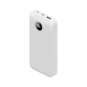 OKZU C2020 White 20,000mAh High Capacity Quick Charge PD20W fast charge 22.5W with LED Display